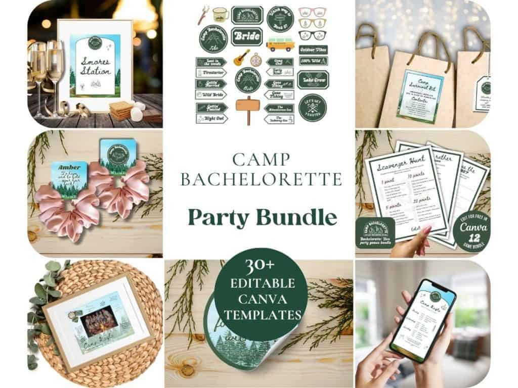 camp bachelorette bundle