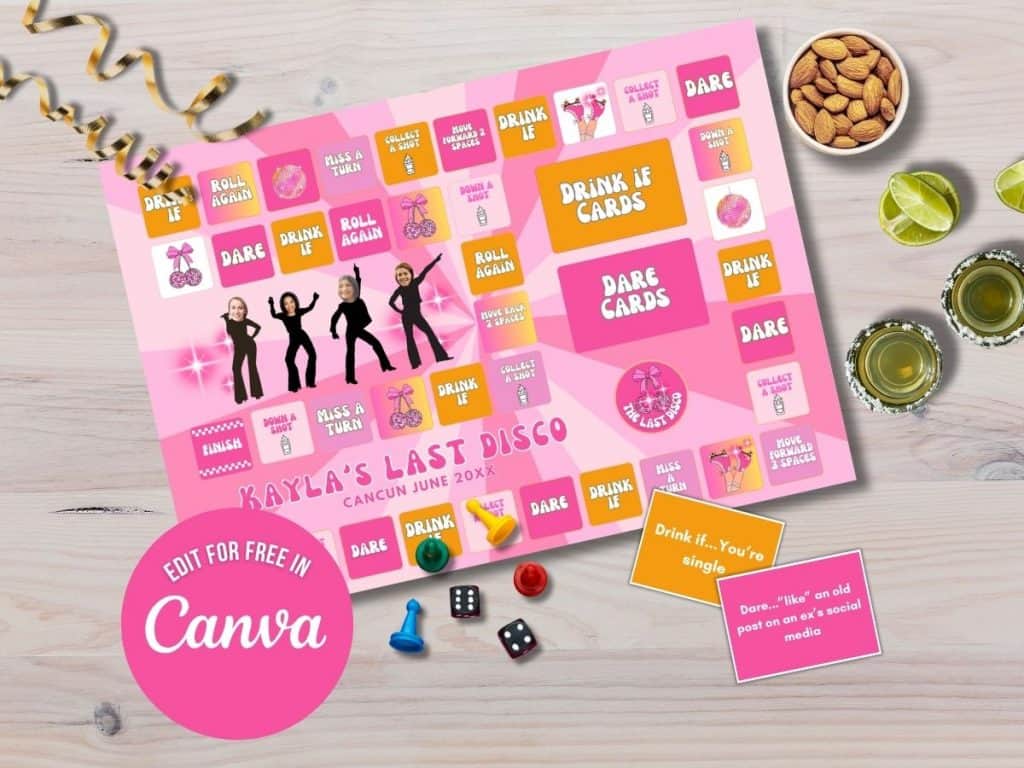 last disco bachelorette board game