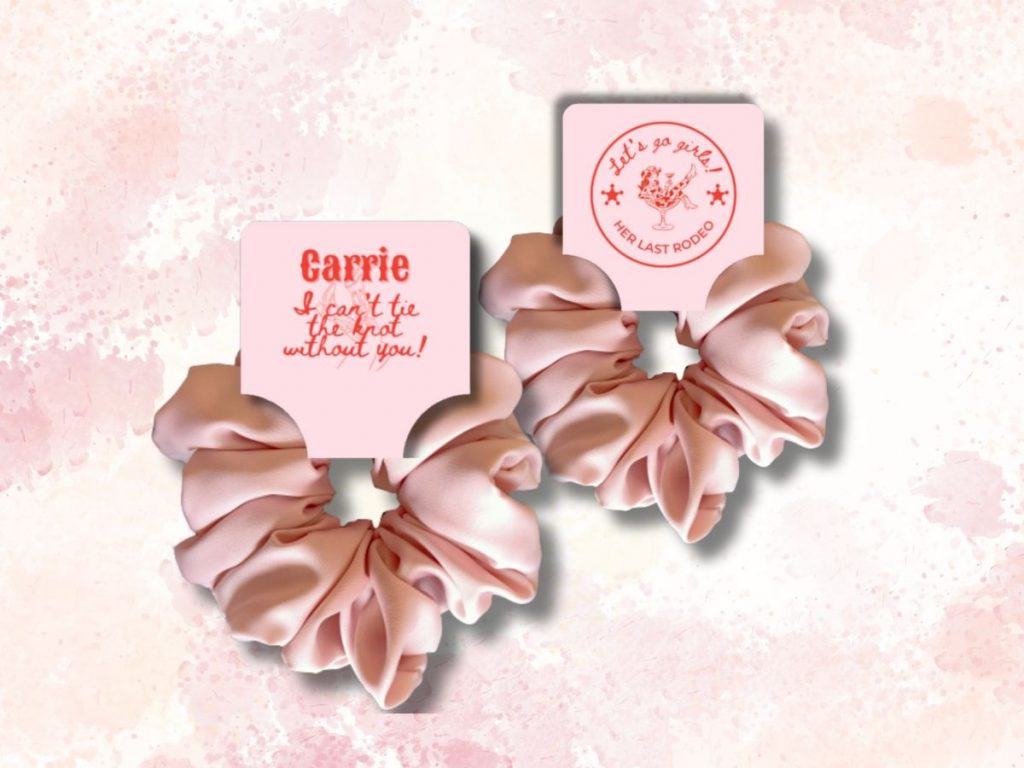 last rodeo bachelorette scrunchie tag