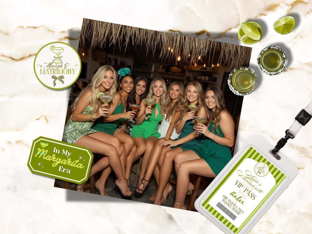 margs & matrimony bachelorette party