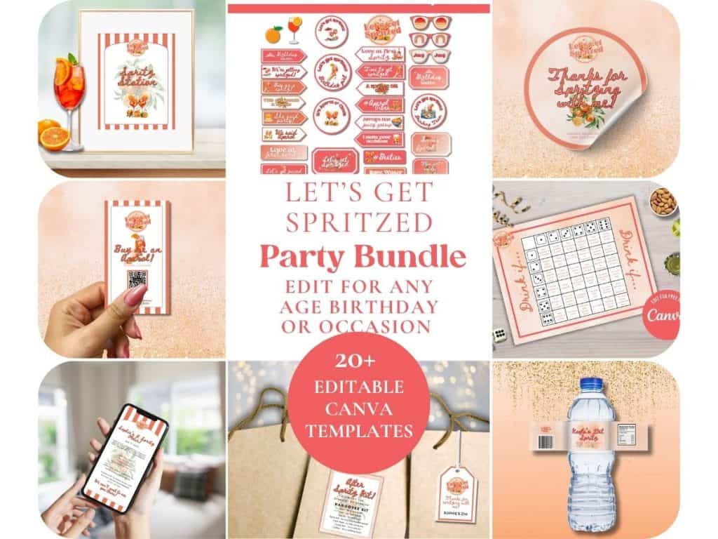a spritz older birthday party bundle