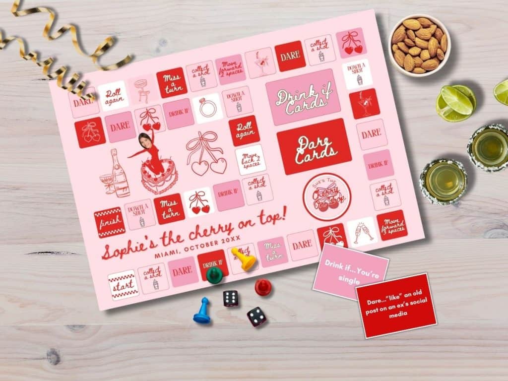 cherry on top bachelorette board game