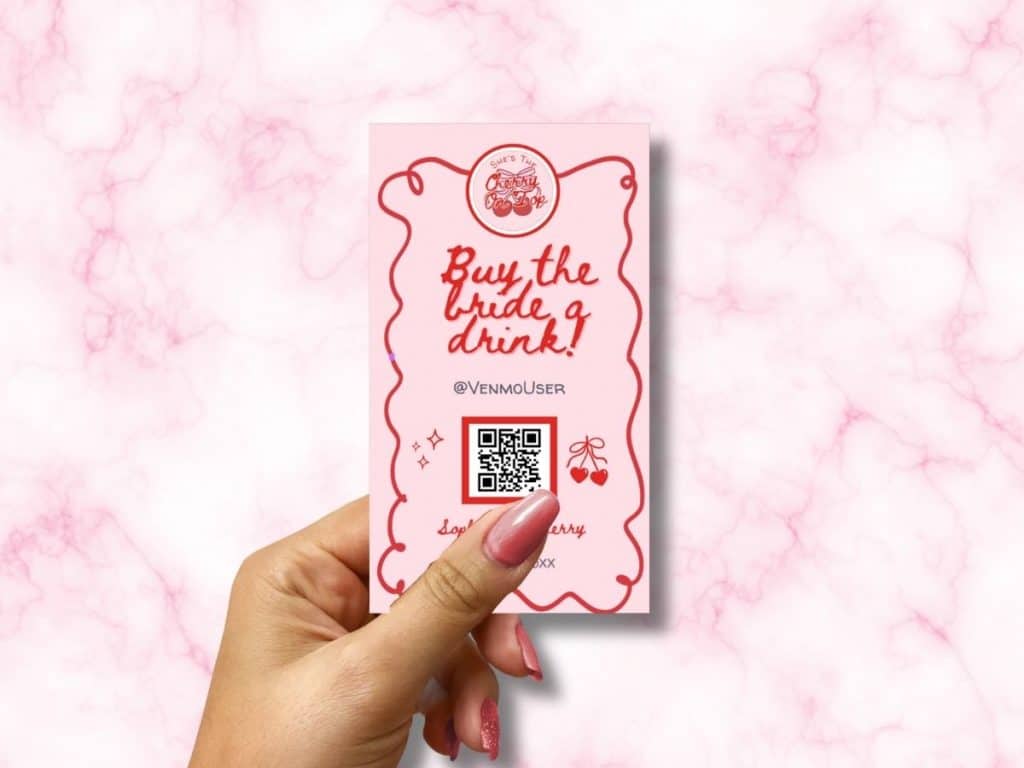 cherry on top bachelorette buy the bride a drink