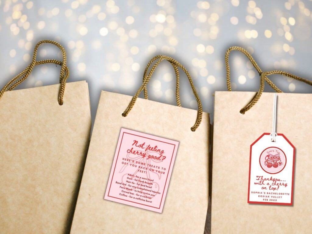 cherry on top bachelorette hangover kit