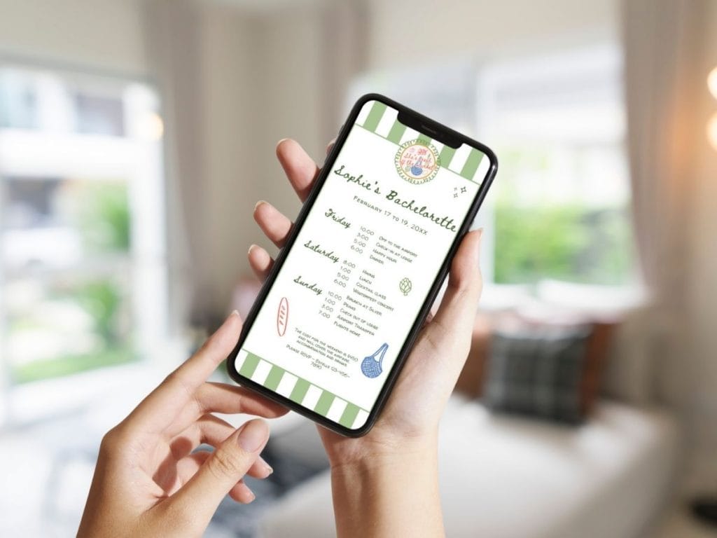 she's fresh off the market bachelorette mobile invitation