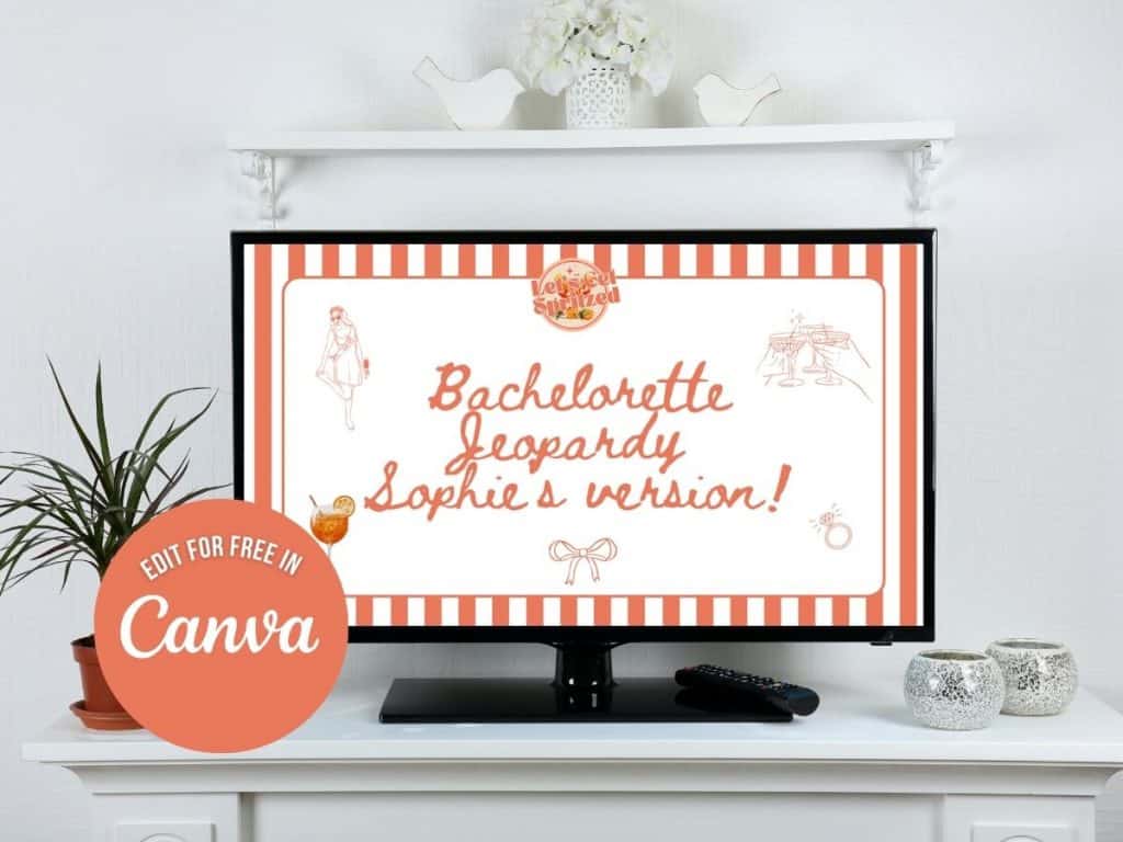 bridal jeopardy canva template