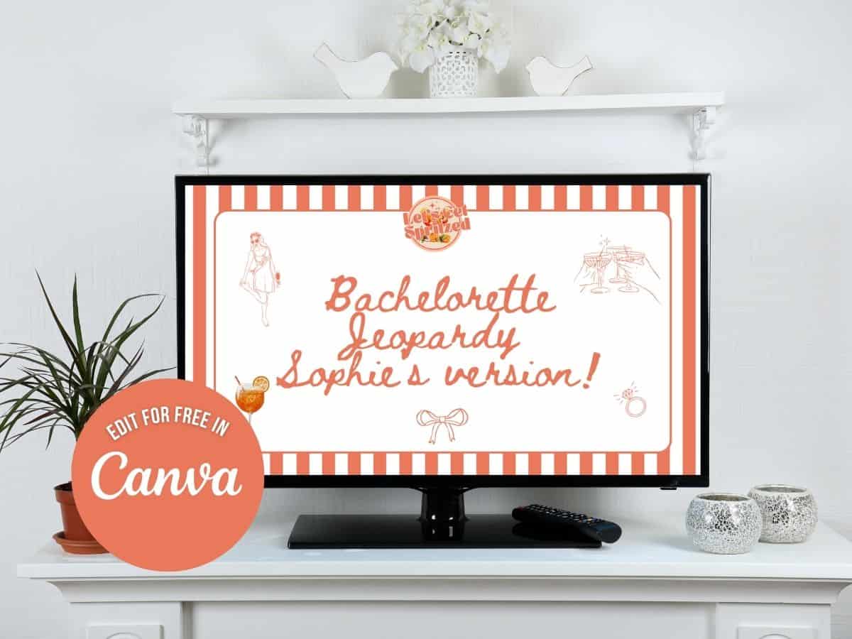bridal jeopardy canva template