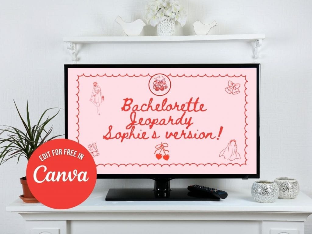 hen party jeopardy quiz game