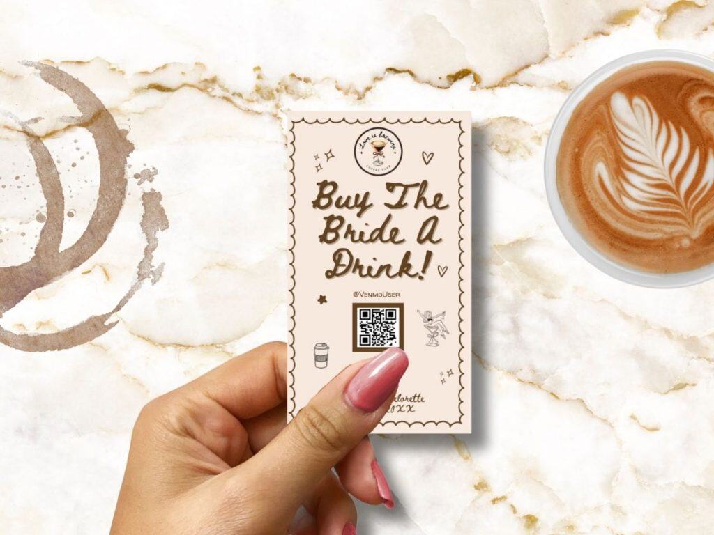 love is brewing bachelorette BTBAD cards