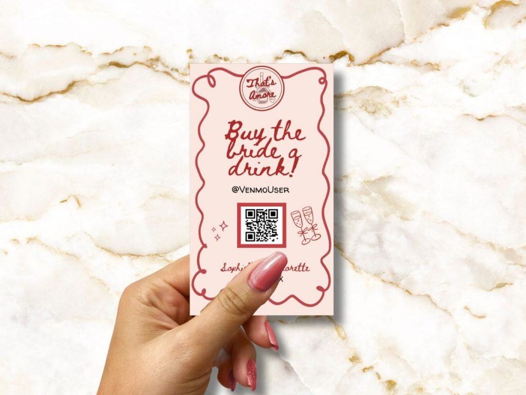 that's amore bachelorette buy the bride a drink