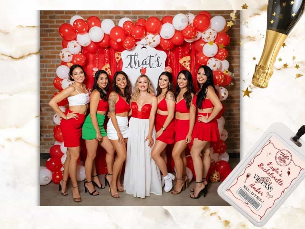 thats amore italian bachelorette party