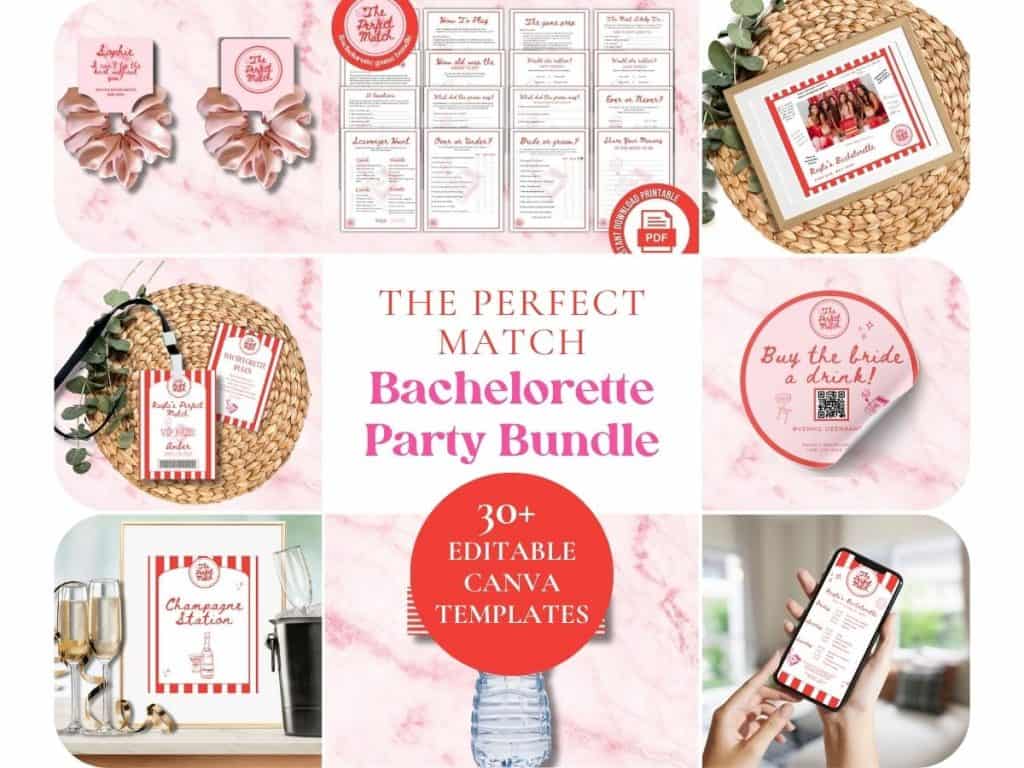 The Perfect Match bachelorette bundle