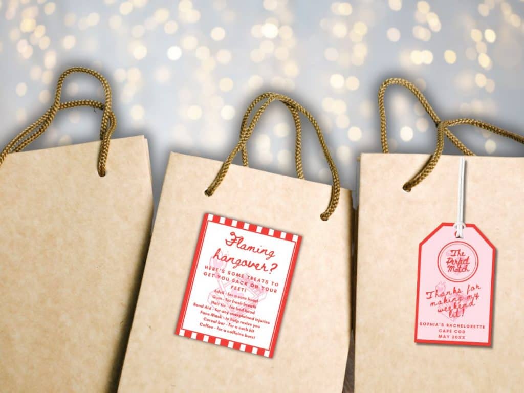 The Perfect Match bachelorette hangover kit