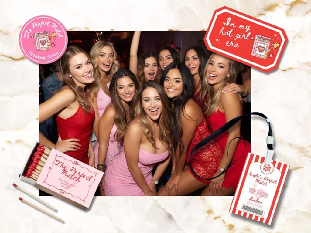 The Perfect Match bachelorette party
