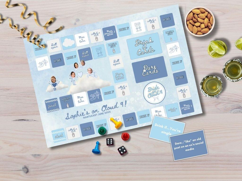 cloud 9 bachelorette board game