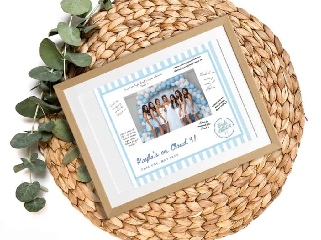 cloud 9 bachelorette photo mat