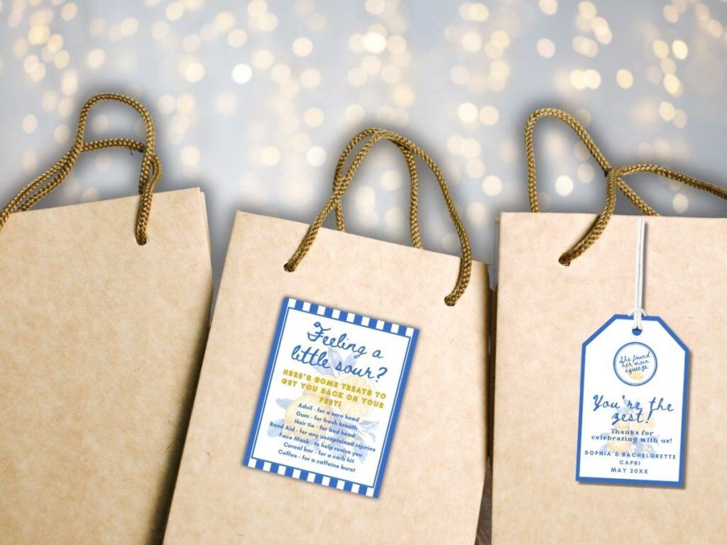 main squeeze bachelorette hangover kit