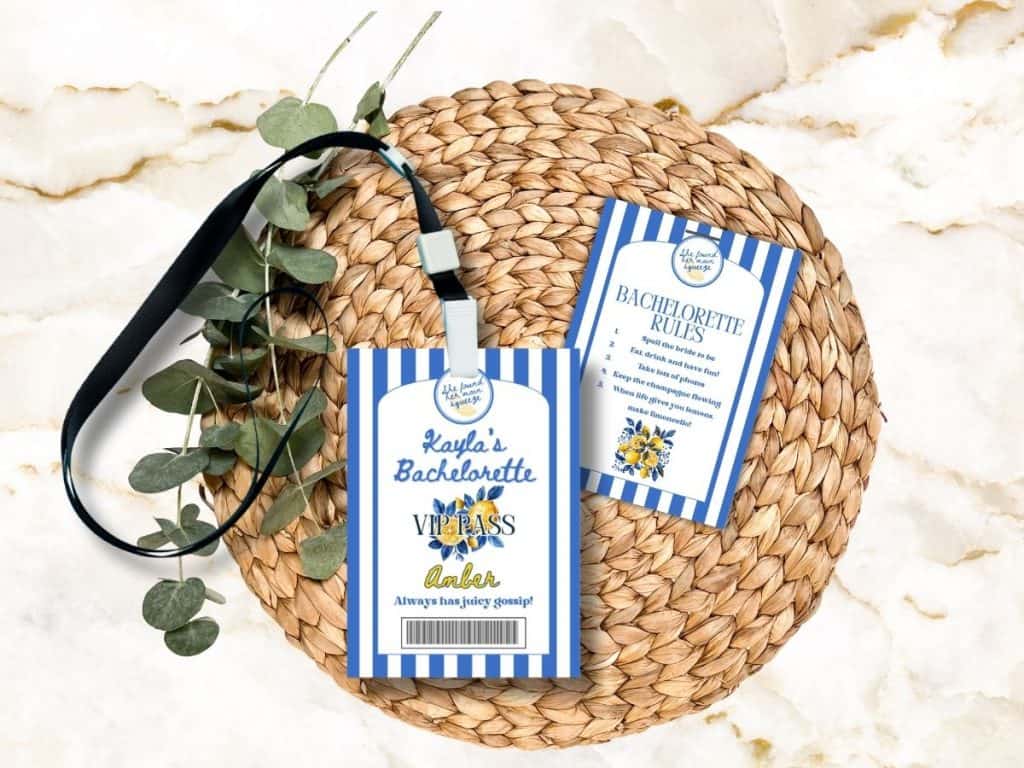 main squeeze bachelorette lanyard