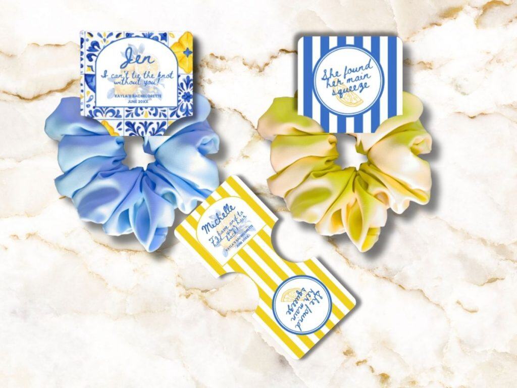 main squeeze bachelorette scrunchie tag