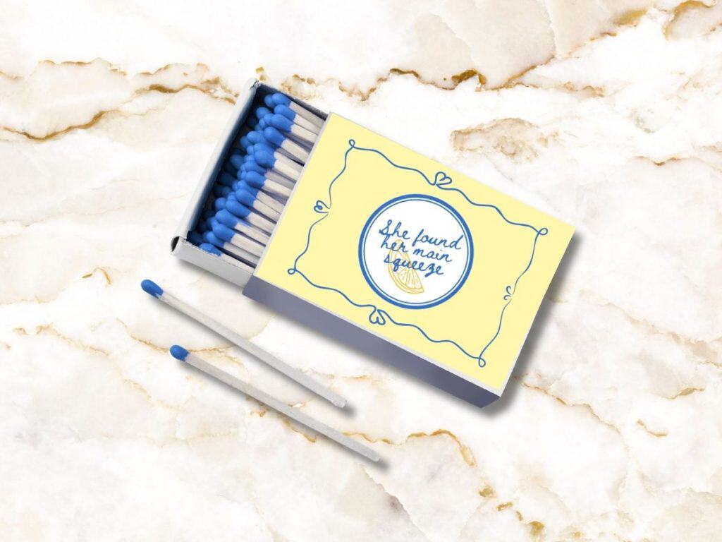 main squeeze matchbox cover