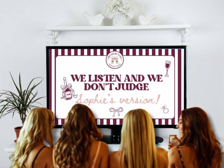 we listen and we don't judge